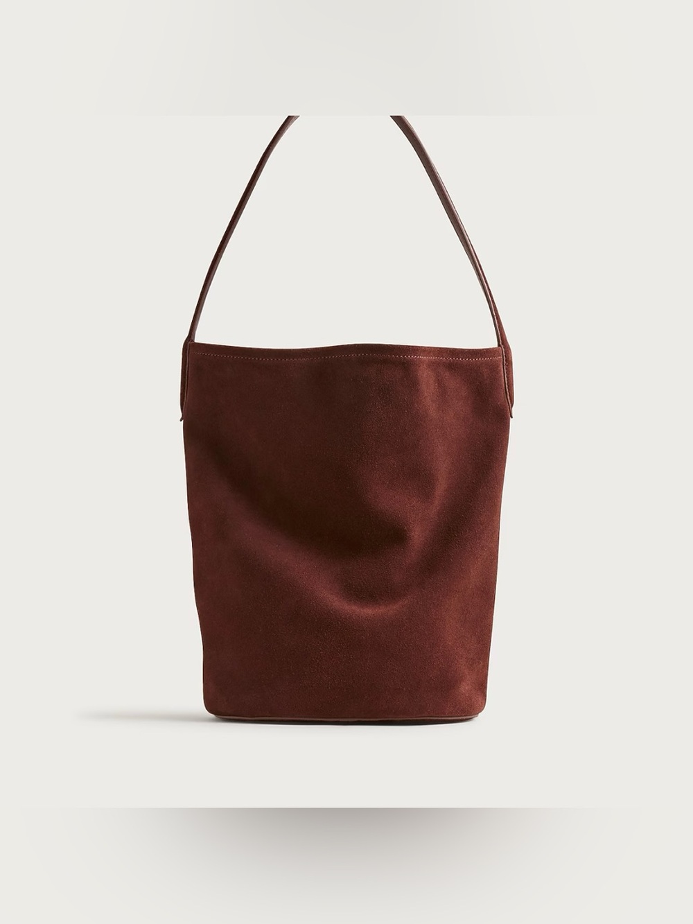 J.Crew Berkeley Bucket Bag in Suede